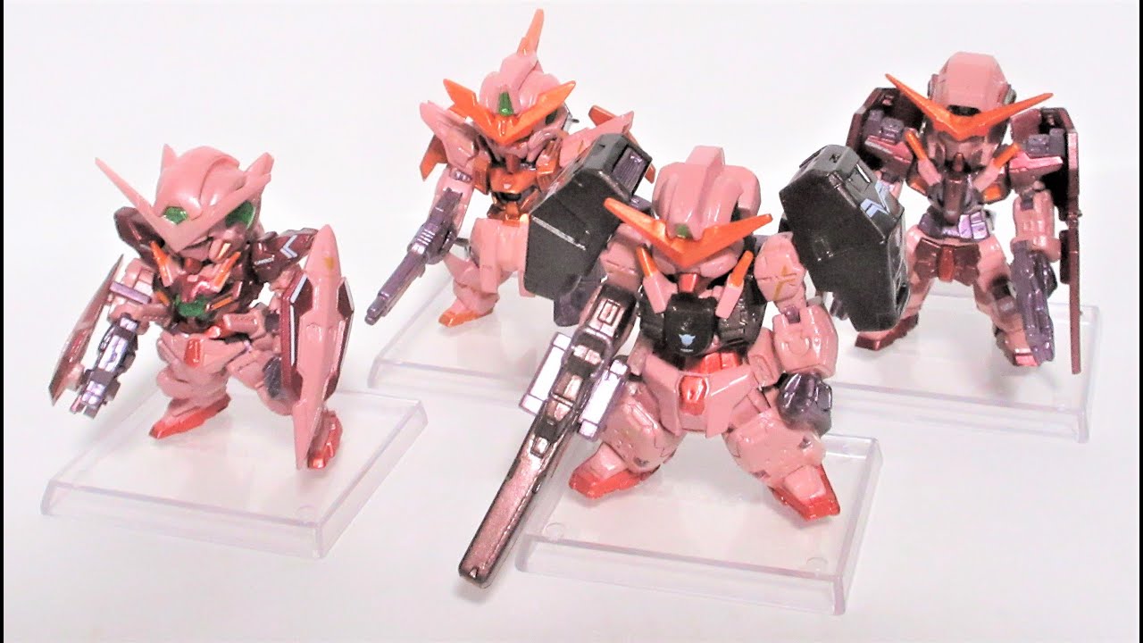 FW GUNDAM CONVERGE CORE 機動戦士ガンダム00 トランザムセット 一気見