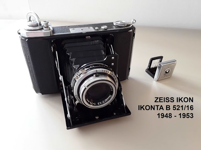 Zeiss Ikon Ikonta B Model 521/16 - YouTube