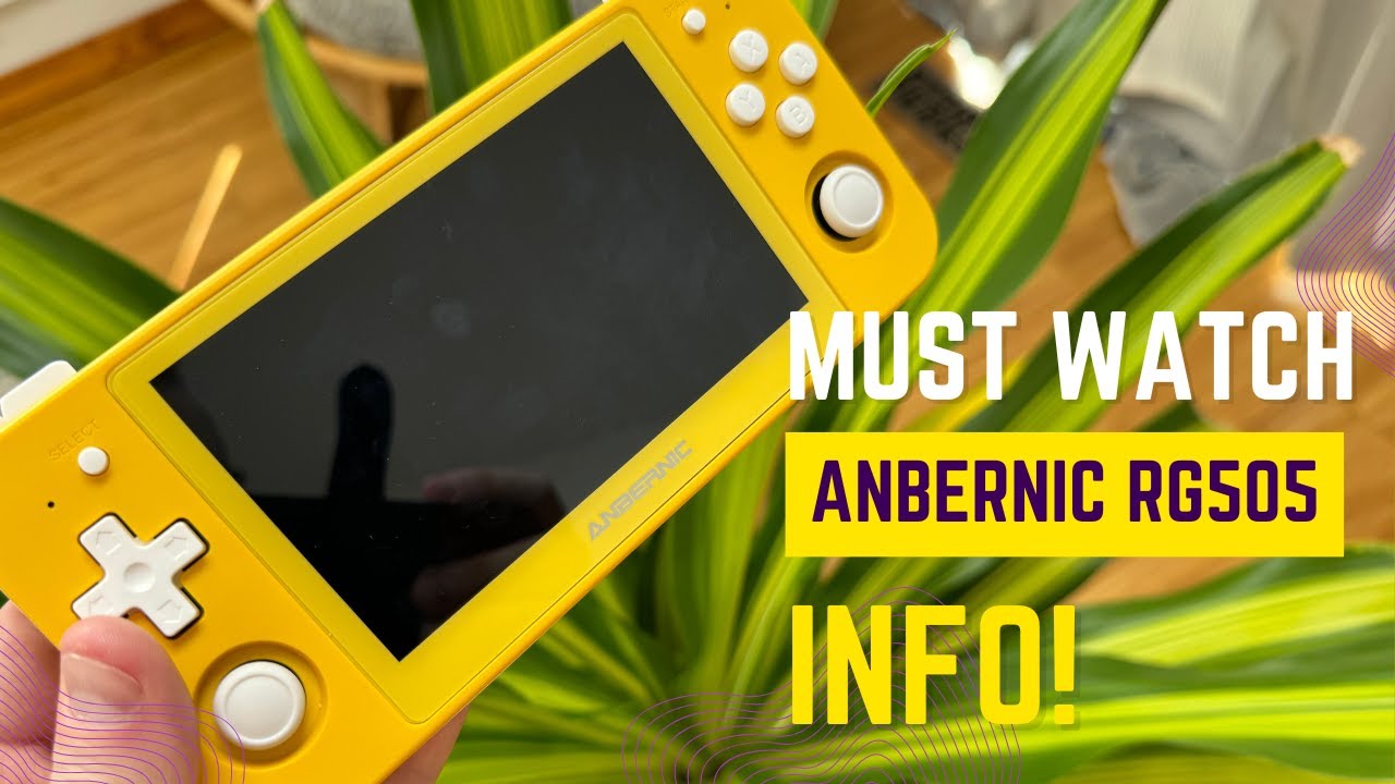 Anbernic RG505 - Watch Before You Buy! - YouTube