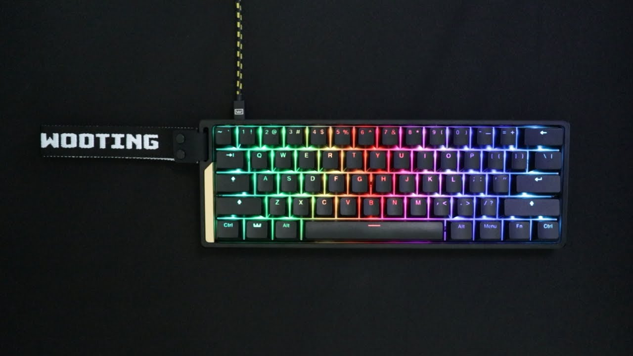 Wooting 60HE+ Alumaze60 Build - YouTube