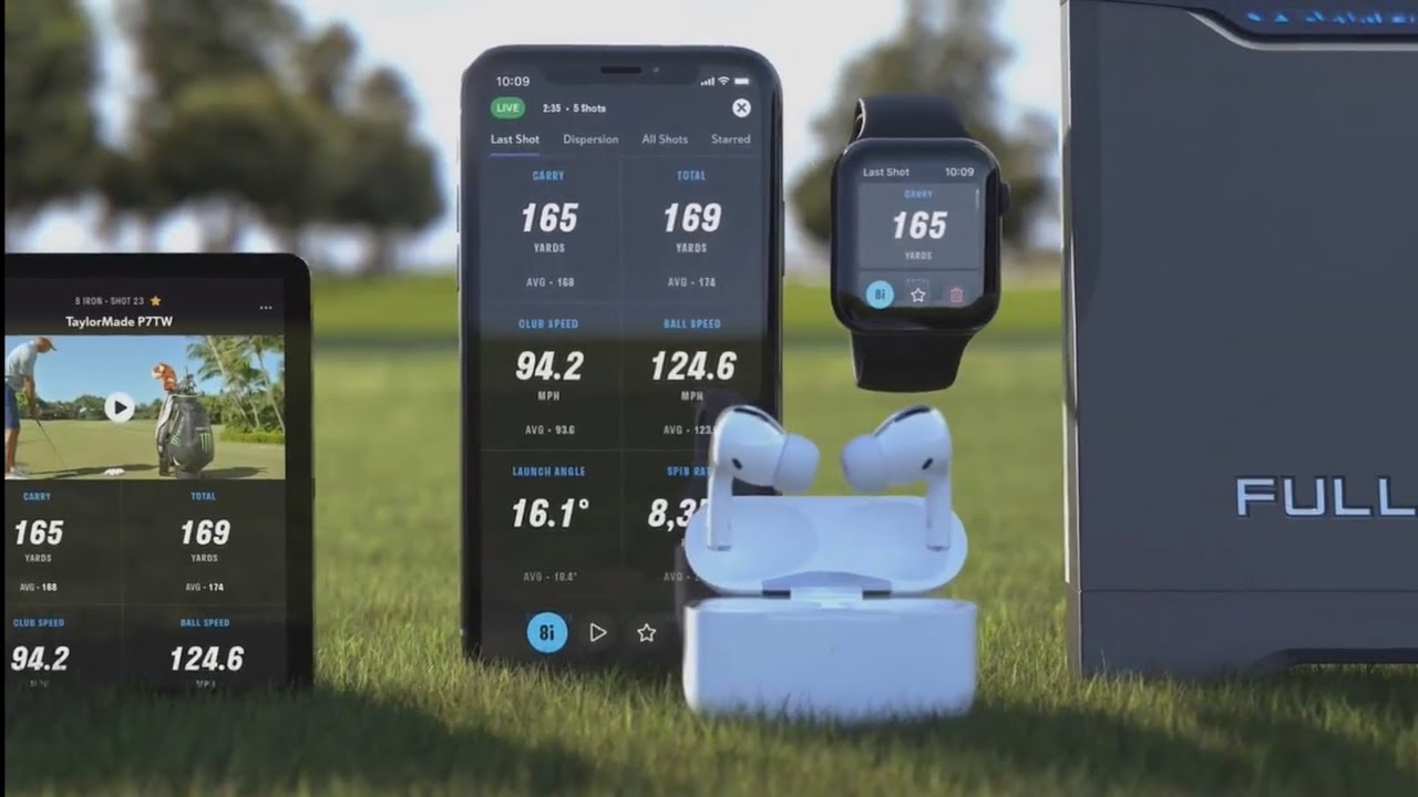 Full Swing KIT】タイガーウッズが使うゴルフ弾道測定器 - YouTube