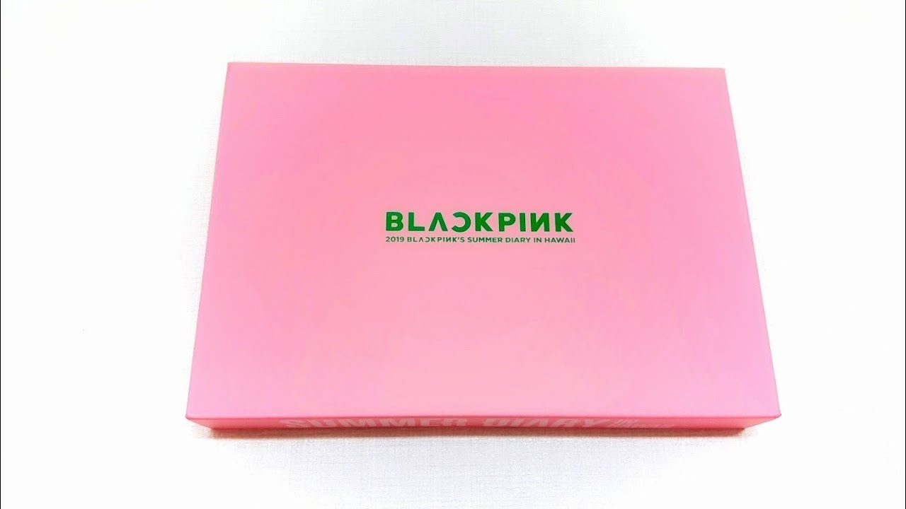 Unboxing 2019 BLACKPINK Summer Diaries in Hawaii 블랙핑크 썸머