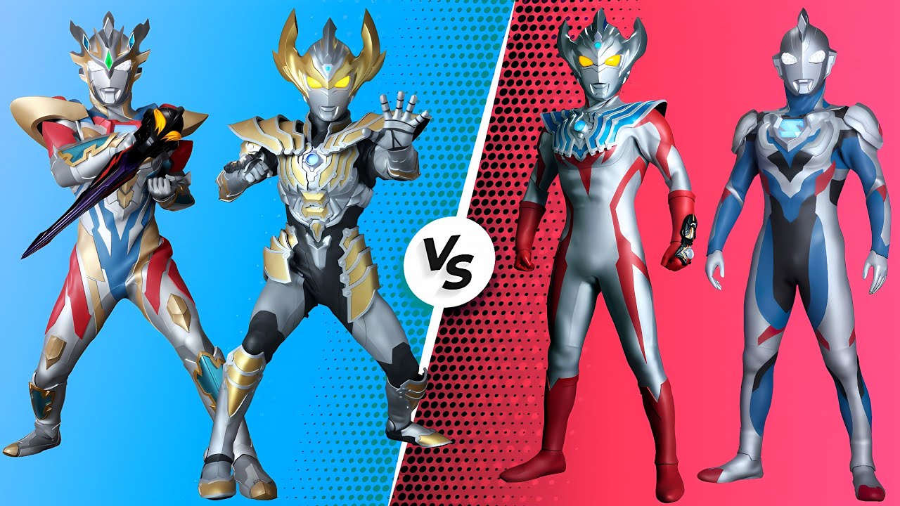 ULTRAMAN TAIGA PHOTON EARTH VS ULTRAMAN ZETA DELTA RISE CLAW VS