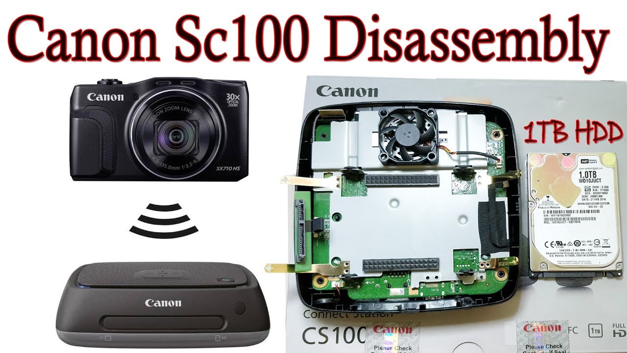 Canon CS100 Teardown - YouTube