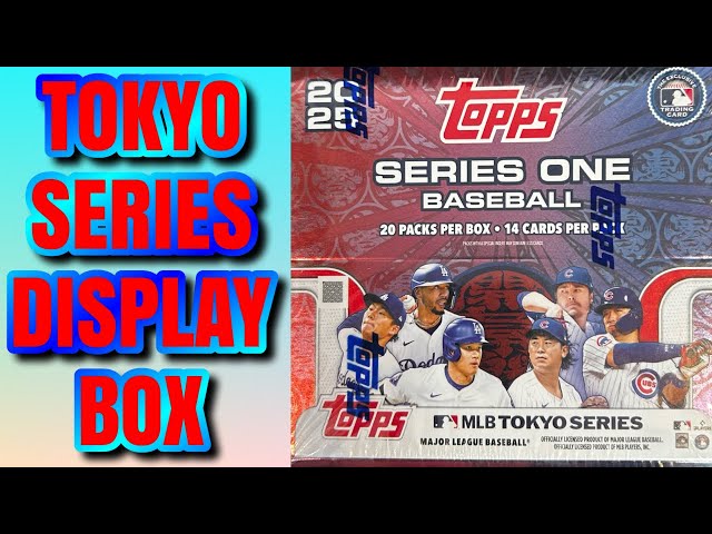 MLB】-TOPPS SERIES ONE TOKYO SERIES DISPLAY BOX BREAK- - YouTube