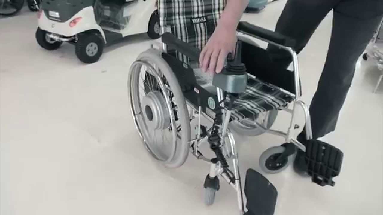 中古】ヤマハ発動機製 ヤマハ電動車いす JWI-22B1 充電器+バッテリー付