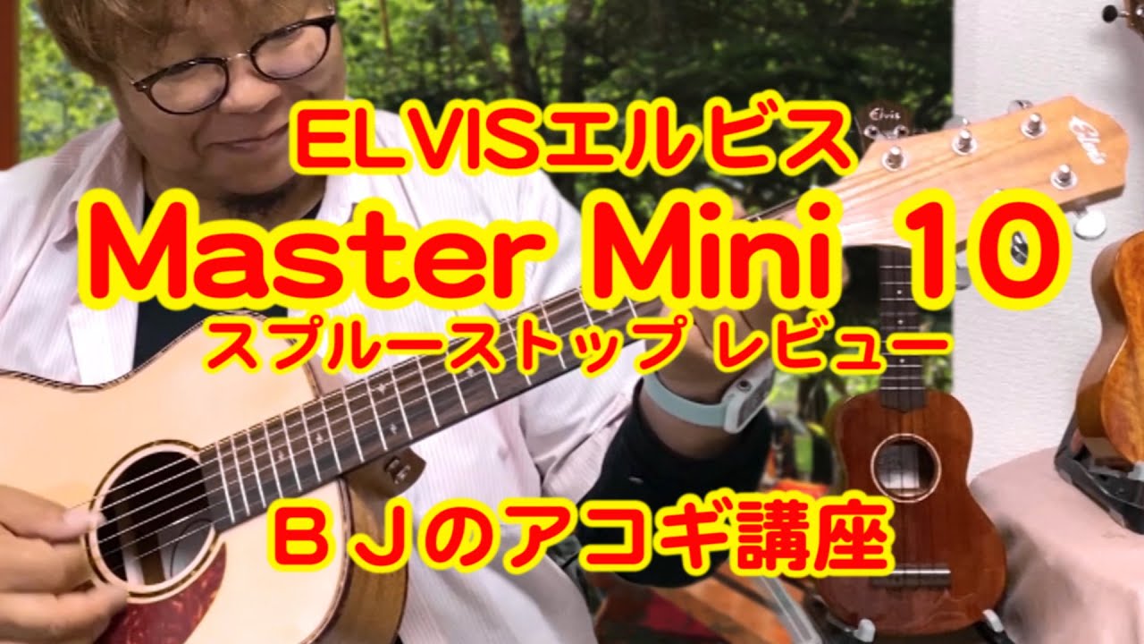 ELVISエルビス Master Mini 10（スプルーストップ） レビュー