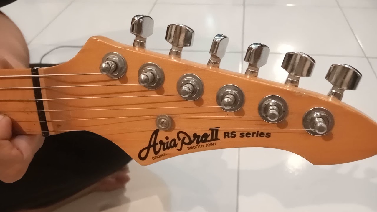 Aria Pro II RS Series Japan Original - YouTube