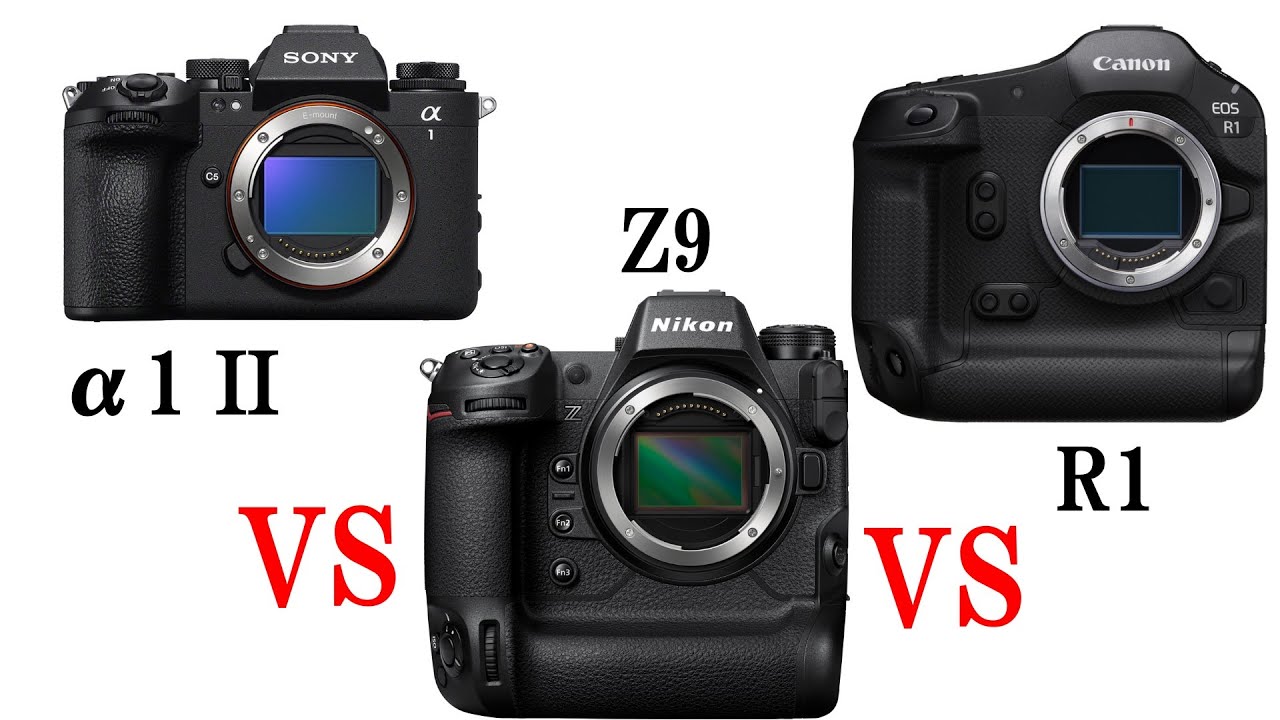 2025年版】ソニー、ニコン、キヤノン 各社のフラグシップカメラの