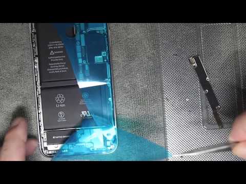 iPhone X/XS OLED液晶ガラス画面交換修理やり方方法 - YouTube