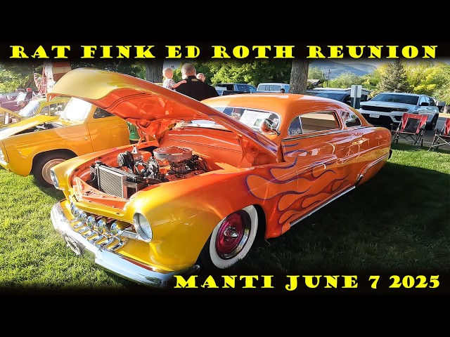 Rat Fink Reunion 2025. Ed Roth Car Show Rat Rods Muscle Car Street