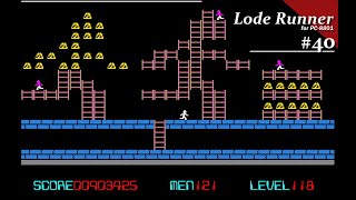 Play】PC-8801 Lode Runner（ロードランナー） #40 レトロゲーム - YouTube