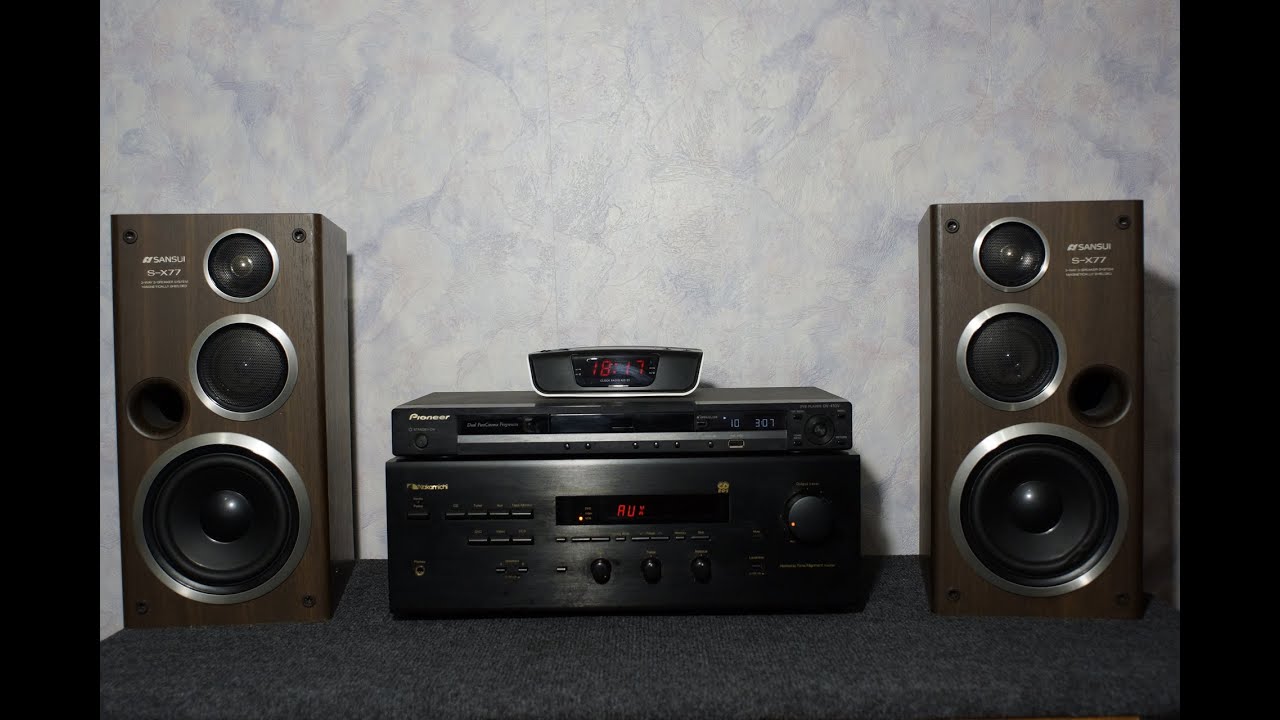 Sansui s-x77 - YouTube