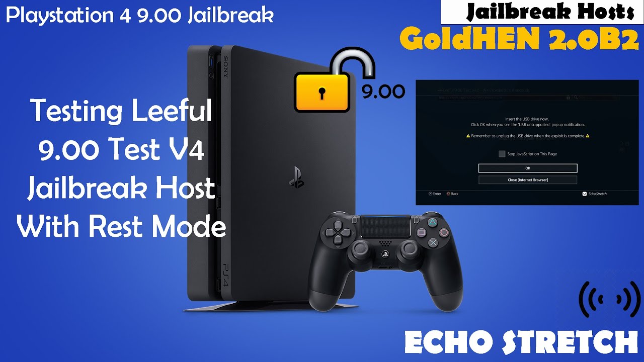 Testing Leeful 9.00 Test V4 Jailbreak Host With Rest Mode - YouTube