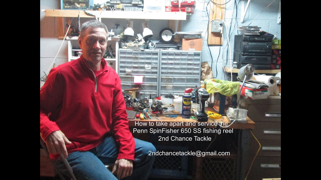 Penn Spinfisher 650 SS fishing reel how to take apart and service