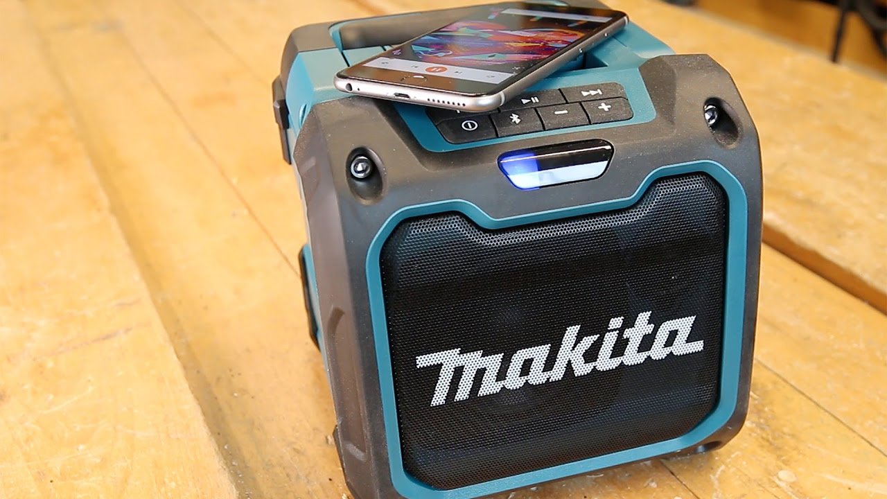 Makita DMR200 Bluetooth Job Site Speaker - from Toolstop - YouTube