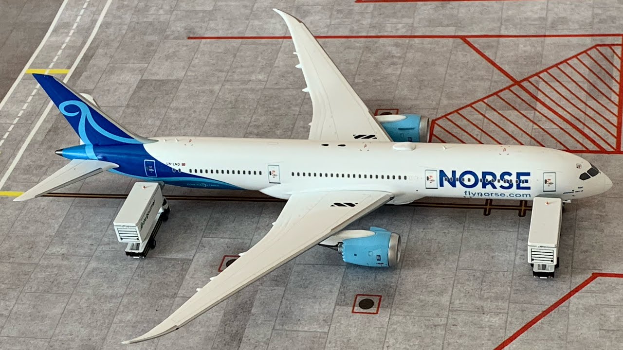 STUNNING! Norse Atlantic Airways • Boeing 787-9 • NG Models 1:400