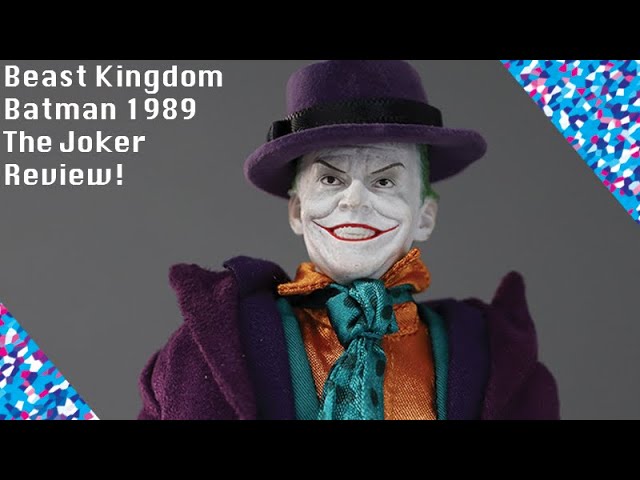 Beast Kingdom Batman 1989 The Joker Jack Nicholson Review! - YouTube