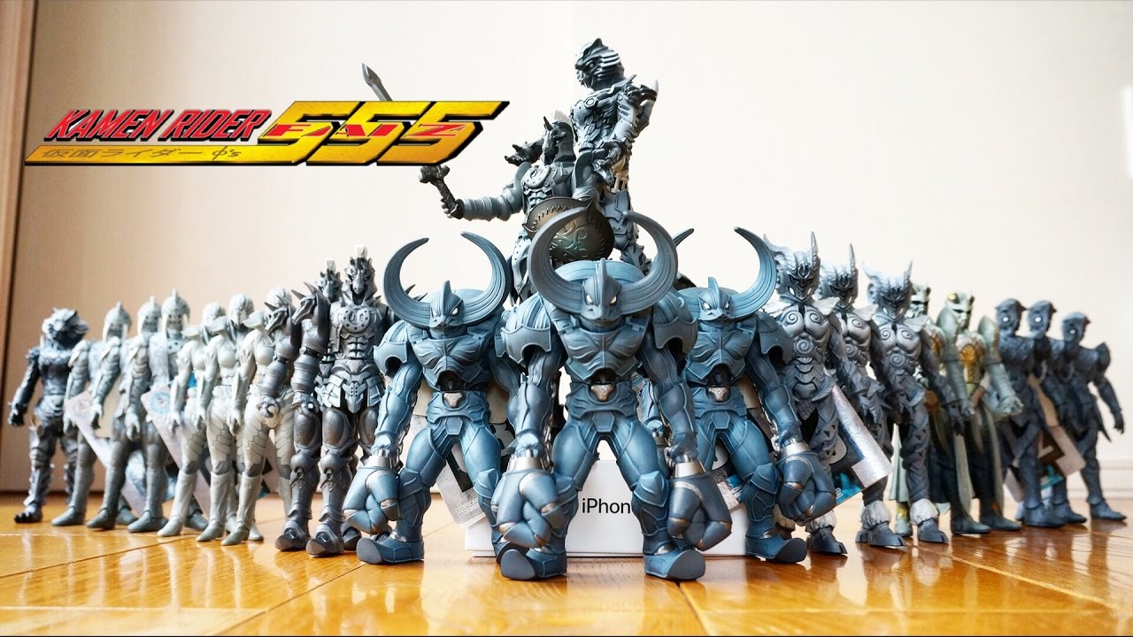 究極の怪人ソフビ！ 仮面ライダー555 オルフェノク ソフビ雑談