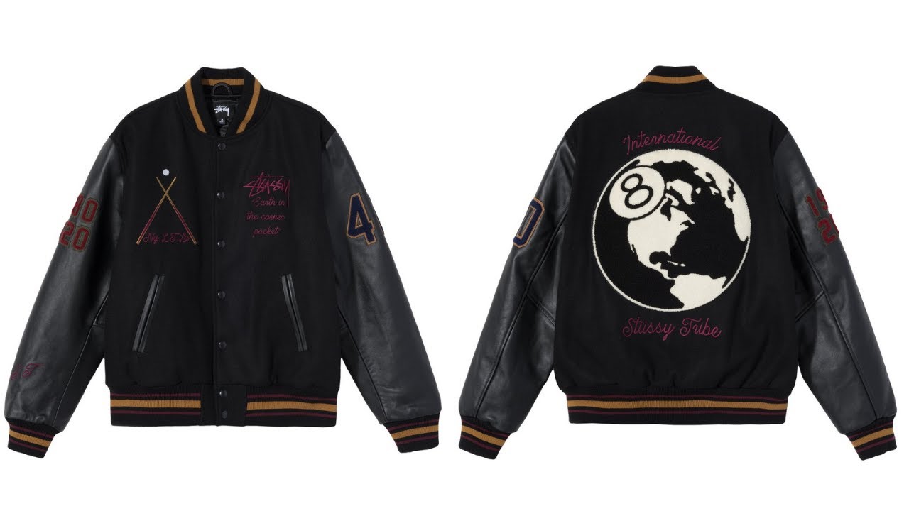 Stussy 40th Anniversary IST Varsity Jacket - YouTube