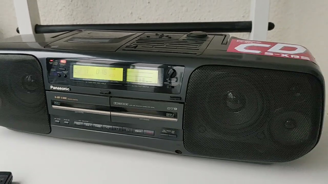 Panasonic RX-DT9 - YouTube