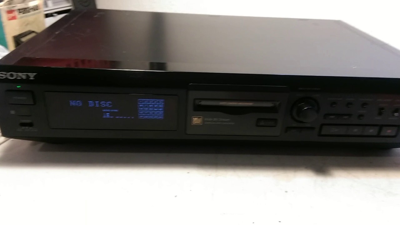 Sony MDS-JE510 Recording Function - YouTube