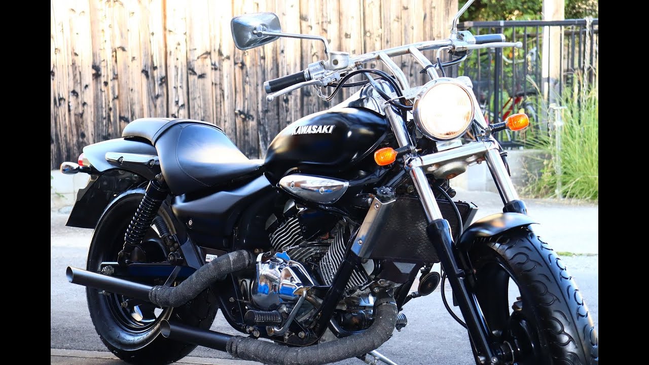 ☆エリミネーター250V☆快調！セル一発☆激シブ！マッドブラック外装