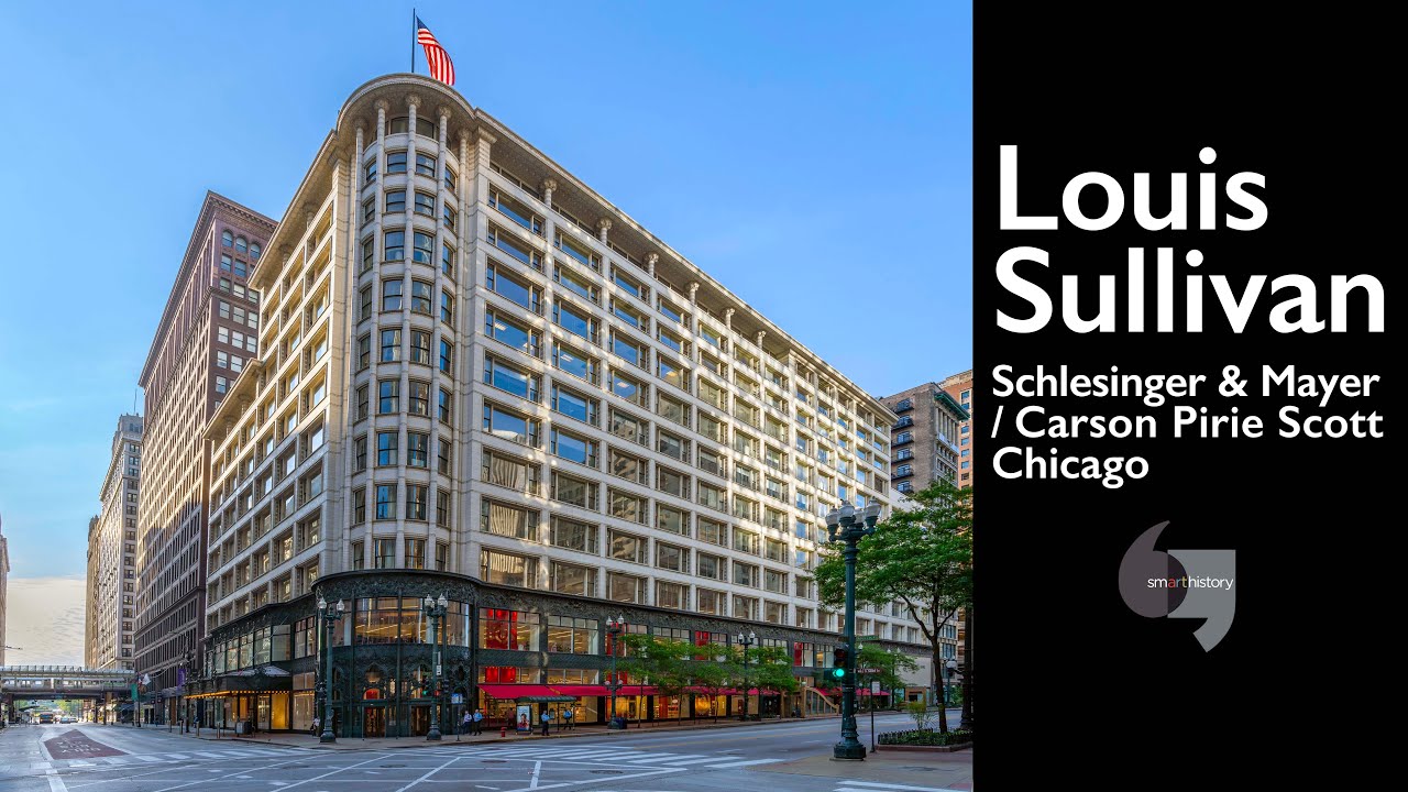 Smarthistory – Louis Sullivan, Carson, Pirie, Scott Building