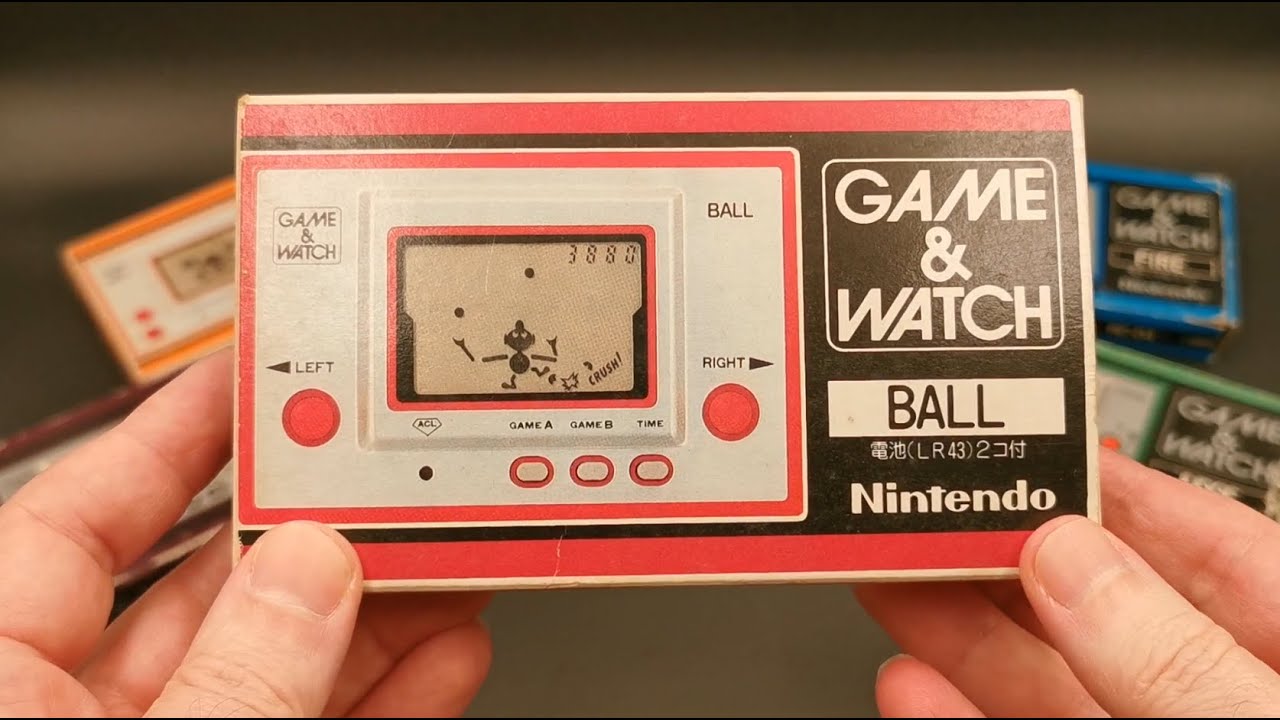 Nintendo Game & Watch - Ball (AC-01) Unboxing and Gameplay - YouTube