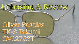 Takumi TK- 3 Oliver peoples - UNBOXING & REVIEW - YouTube
