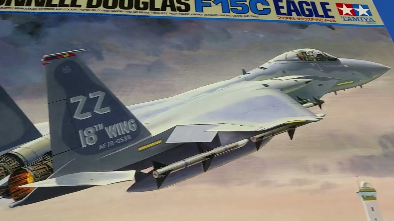 STEP BY STEP build Tamiya 1/32 F-15C Part 1 (Cockpit) - YouTube