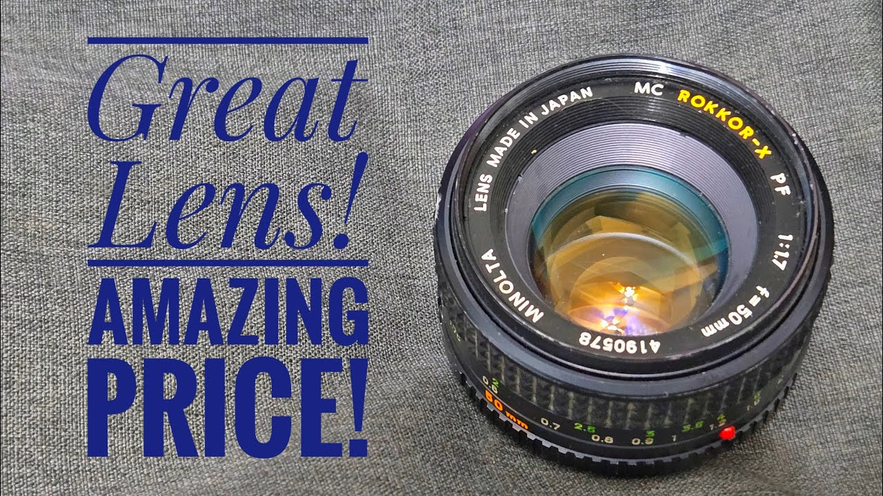 Minolta MC Rokkor-X PF 50mm f1 7 Can A Lens This Good Be This