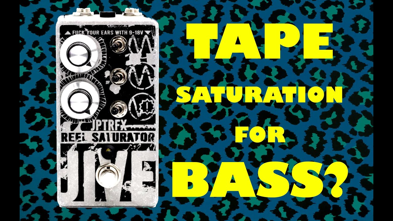 JPTR FX : JIVE - Saturation, Boost, Overdrive | Bass / Bass VI