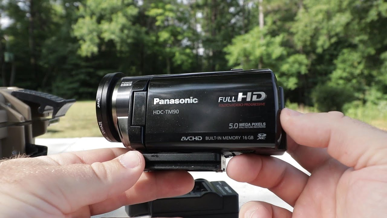 $60 Camcorder that's actually AWESOME :Panasonic HDC-TM90 - YouTube