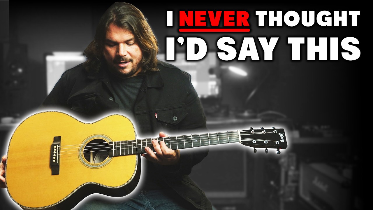 James JD-400 solid top model with hard case! - YouTube