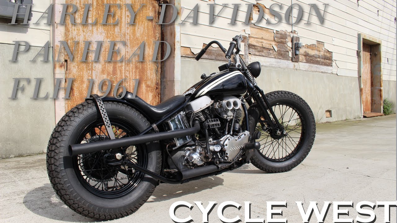 ハーレー パンヘッド FLH 1961のボバーチョッパー・CYCLE WEST