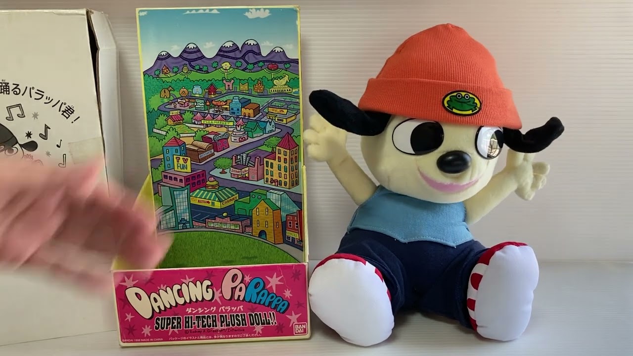 Parappa the Rapper Sound Dancing Plush Doll Parappa