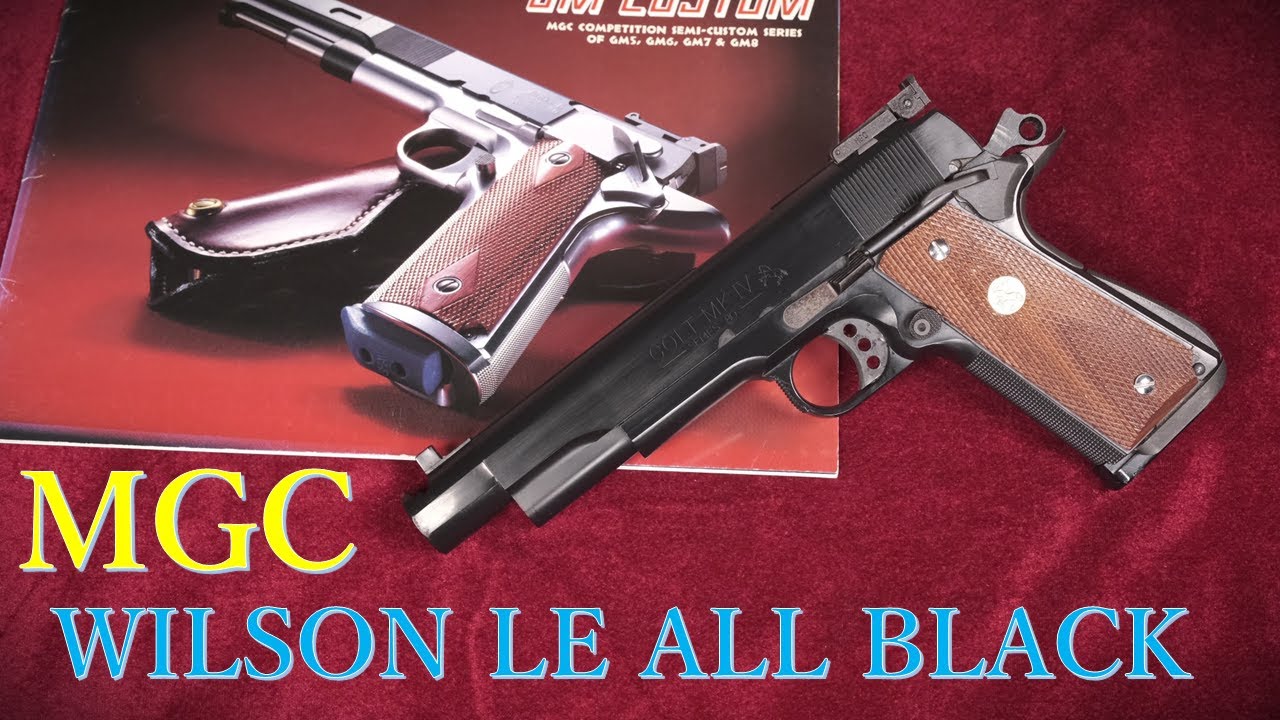 絶版MGC・ウィルソンLE 固定スライドガスガン：重量・初速測定・試射