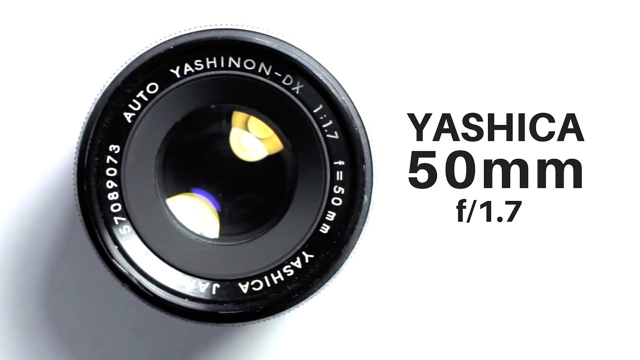 The Yashica Yashinon 50mm f/1.7 Lens Review - YouTube