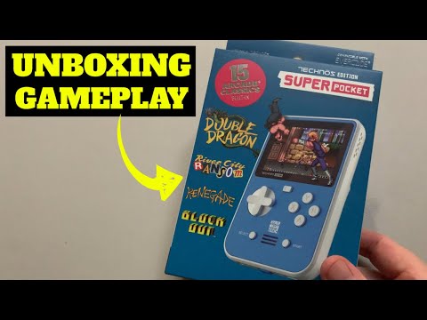Technos Super Pocket by Evercade - Unboxing and Review - YouTube