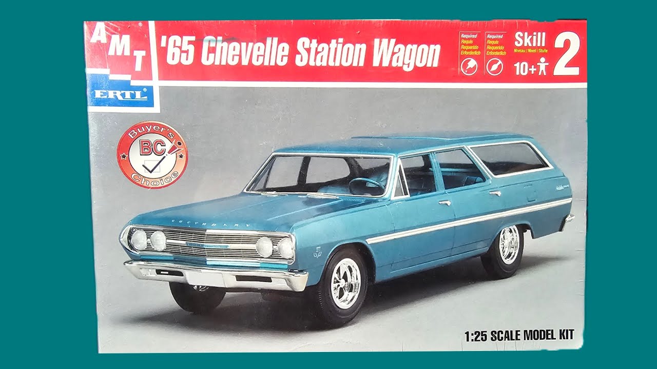 AMT 1965 Chevelle Station Wagon 4in1 31219 Before you Buy / Box