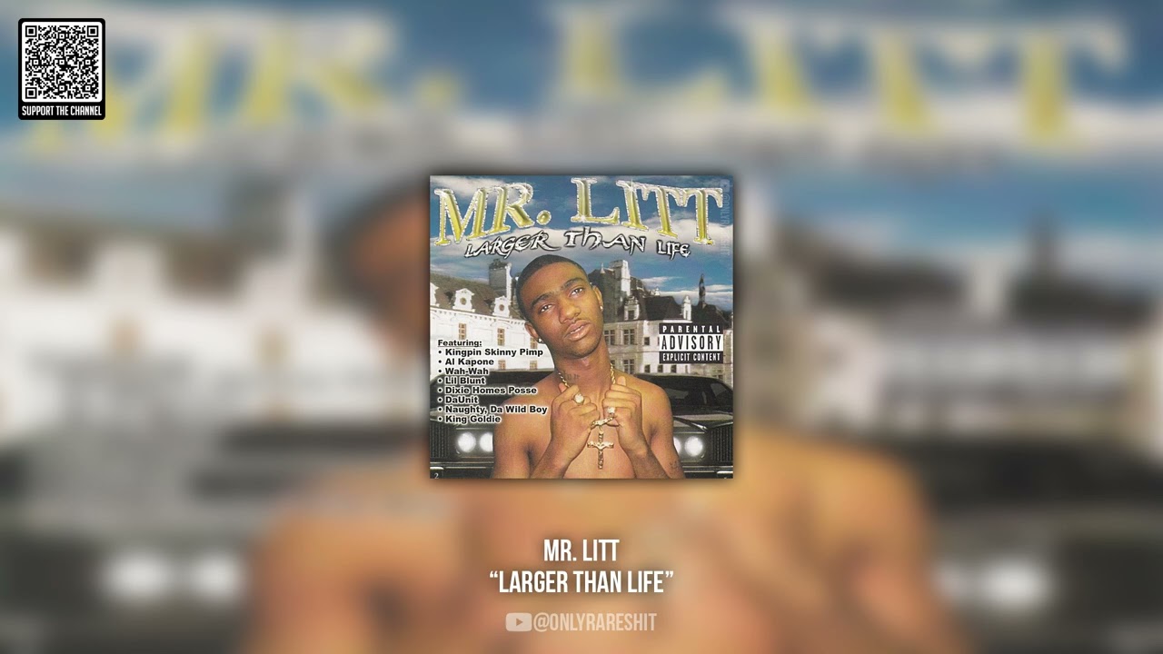洋楽 Mr. Litt Larger Than G-Rap G-Luv RARE OG Larger Than Mr. Litt