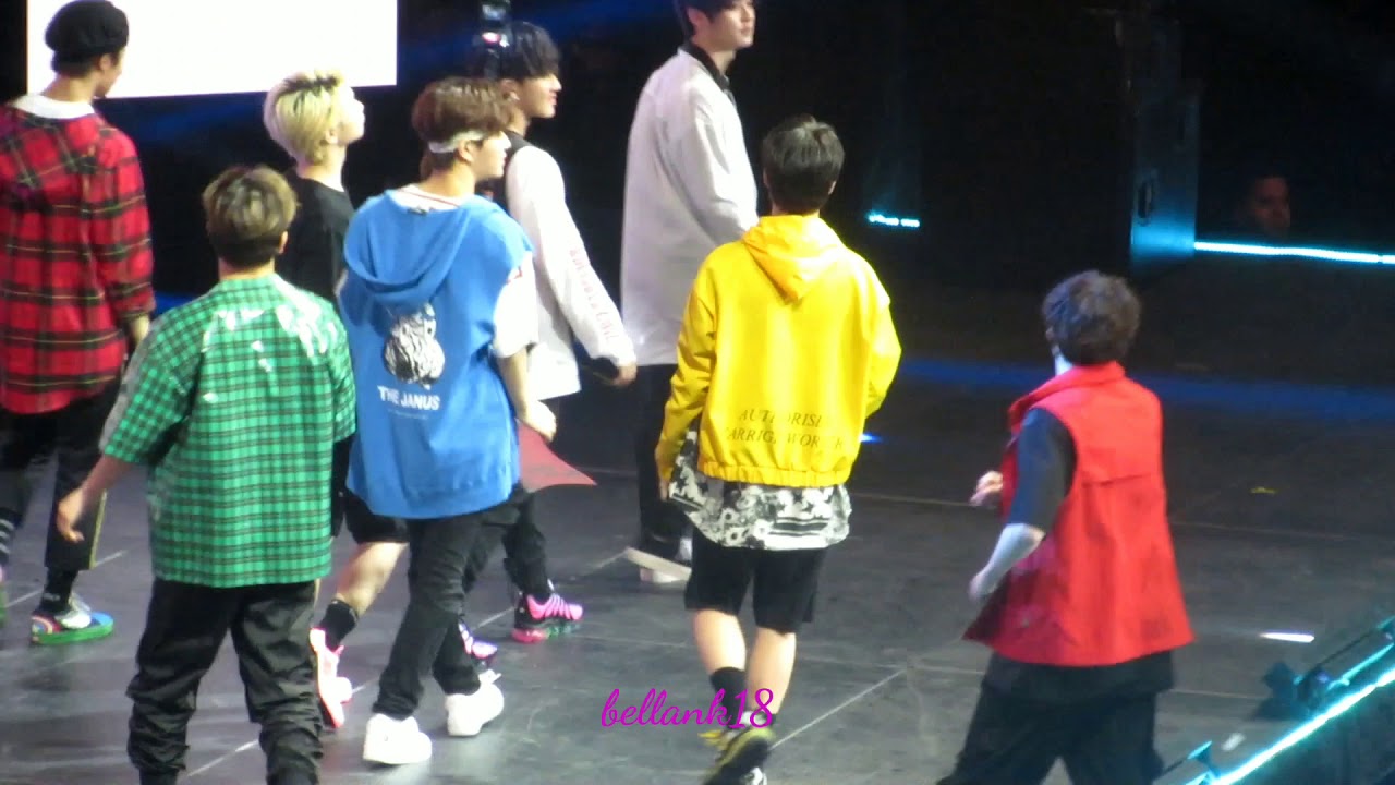 Ending stage Day 1 KCON NY 2018(Super Junior, Pentagon, Stray Kids