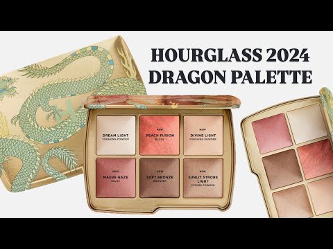 HOURGLASS 2024 DRAGON PALETTE: SWATCHES, COMPARISONS, TRY ON - YouTube