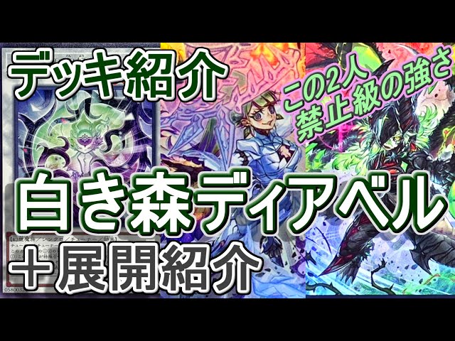 遊戯王】覇権確定！？白き森ディアベルデッキ紹介&展開解説