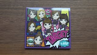 Unboxing T-ARA 7th Japanese Single Album TARGET [Limited (CD+DVD