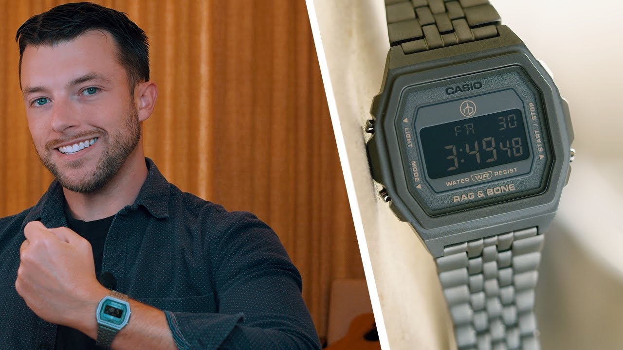 NEW Luxury Casio Collab - CASIO x rag & bone A1000 - YouTube