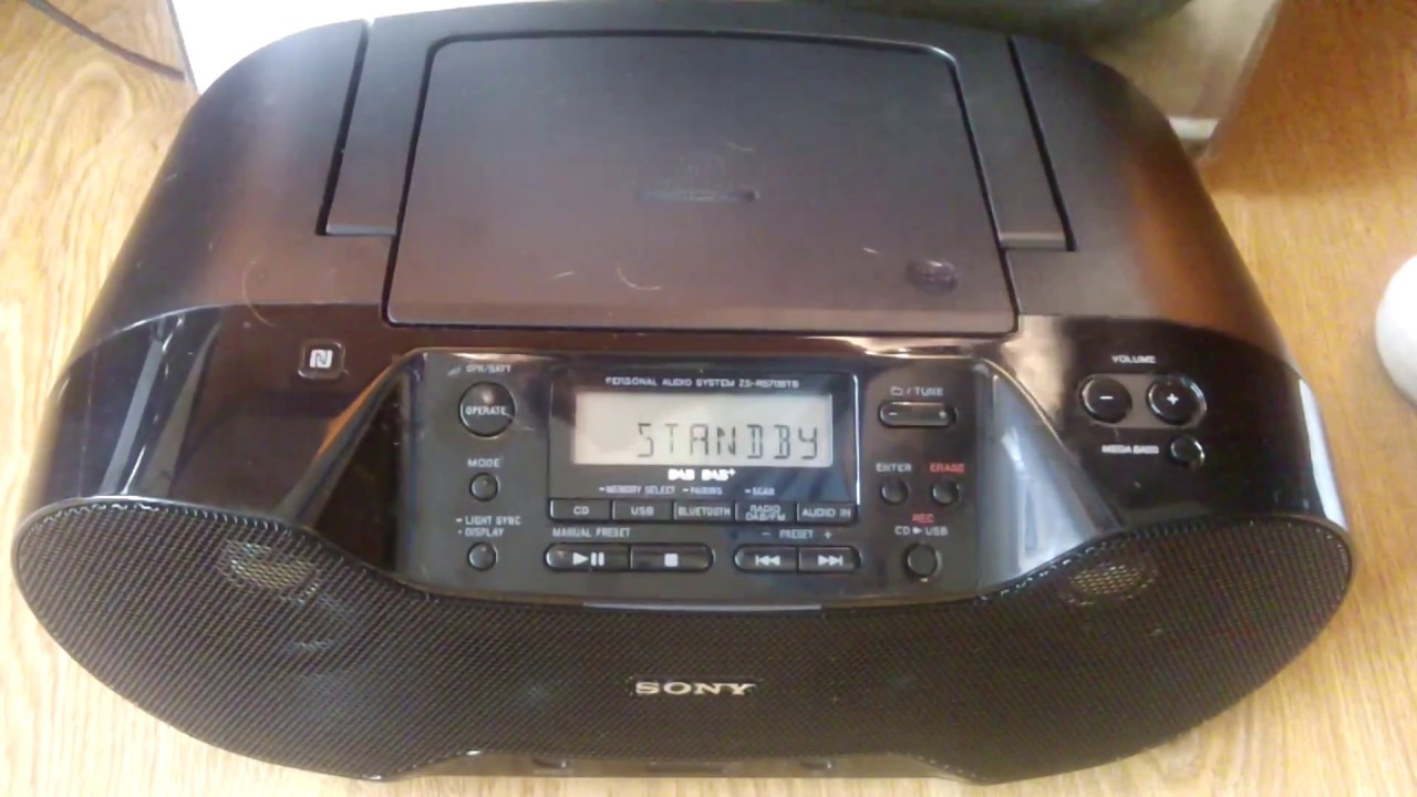 Testing | Sony ZS-RS70BTB | DAB Radio/CD Player |Boombox