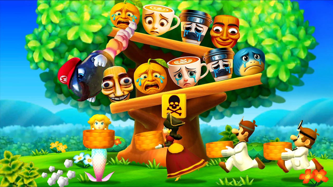 Mario Party 100 Mini-Game Collection] All 4-player mini-games