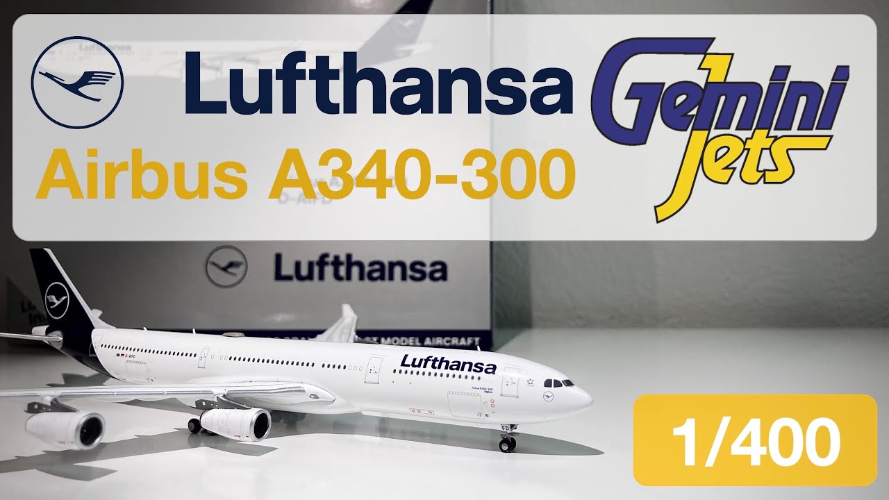 航空機・ヘリコプター Gemini 200 Lufthansa A340-300 Gemini 200